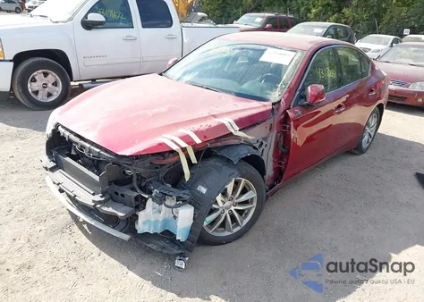 2016 Infiniti Q50 3.0T Premium z USA, uszkodzony, nr VIN JN1EV7AR6GM342023